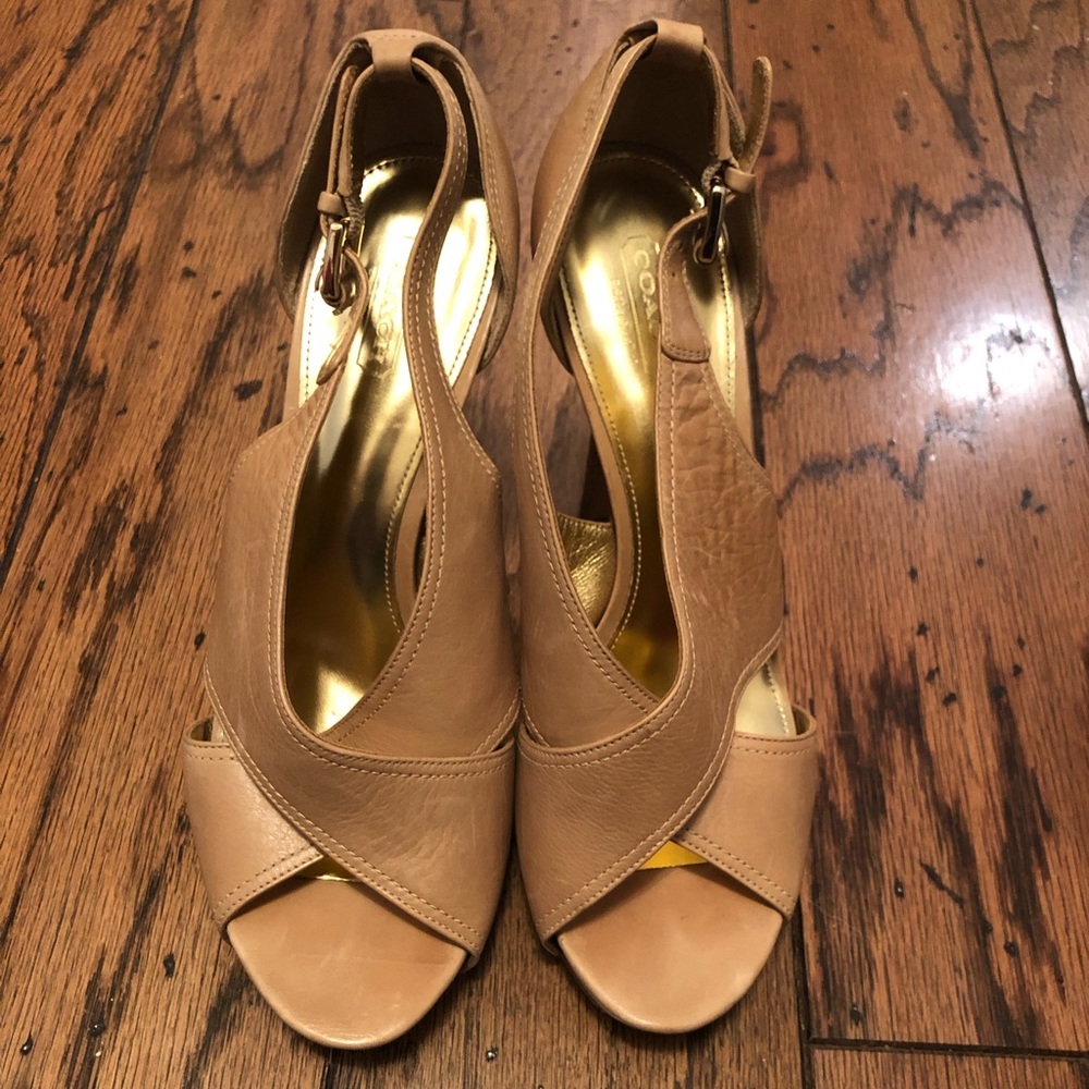 Coach Leather Heels